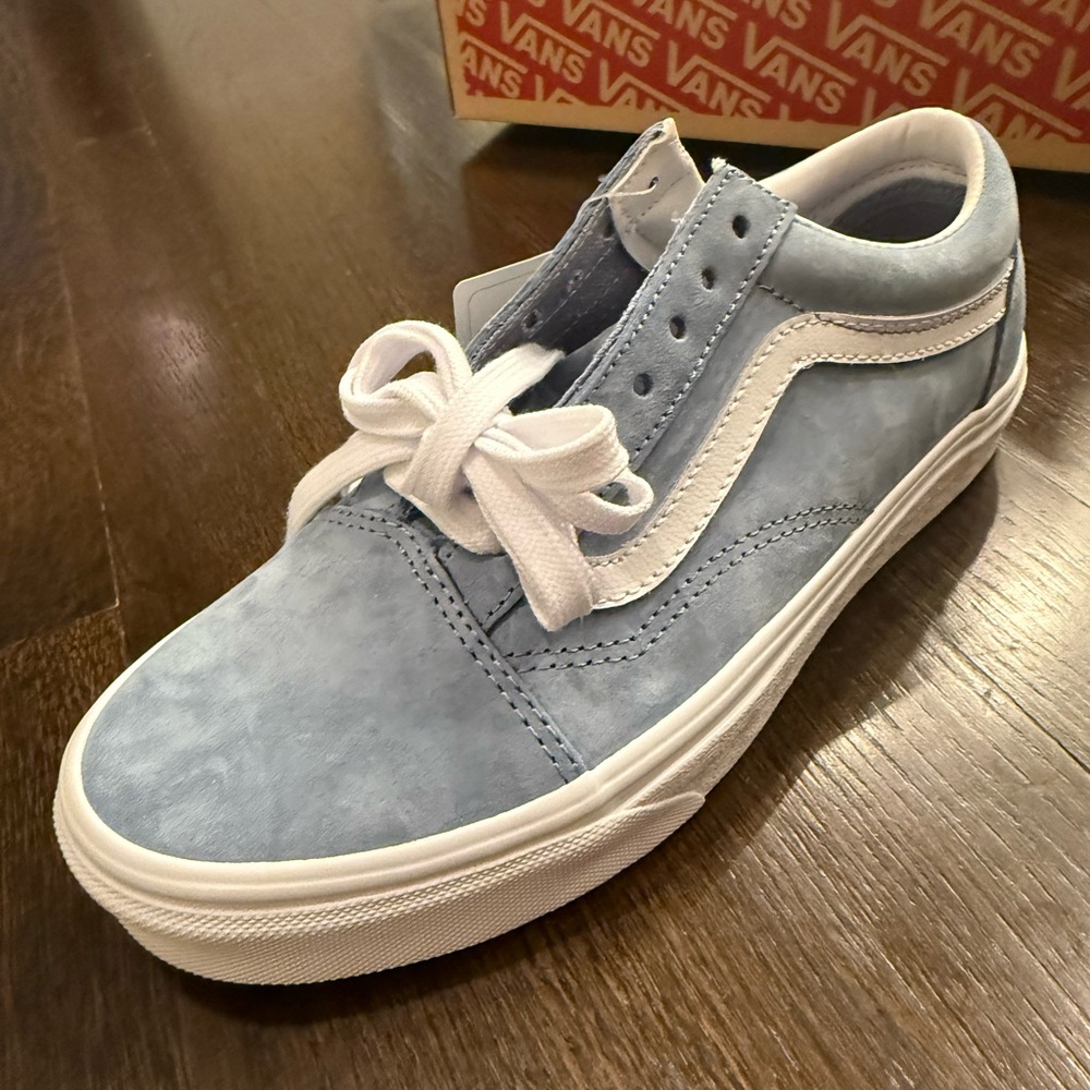 New Vans Old Skool Ashley Blue Sneakers
